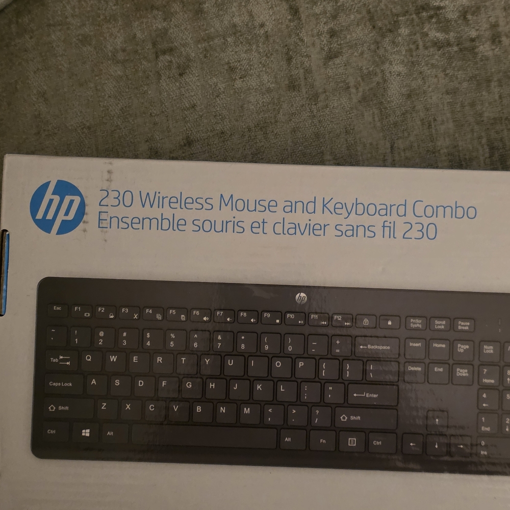 HP Wireless Keyboard and Mouse Set - Black